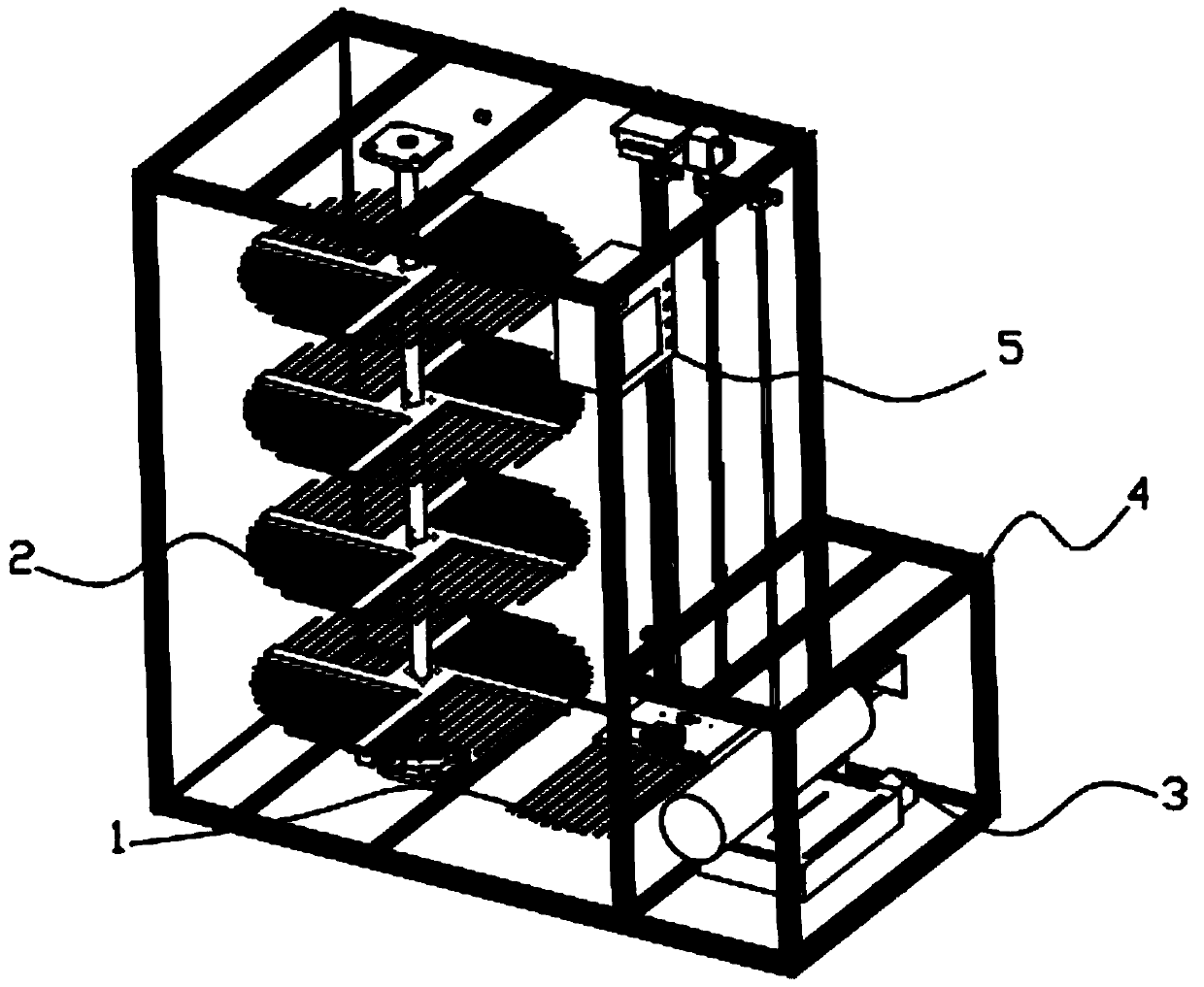 Household intelligent shoe cabinet and control method for same