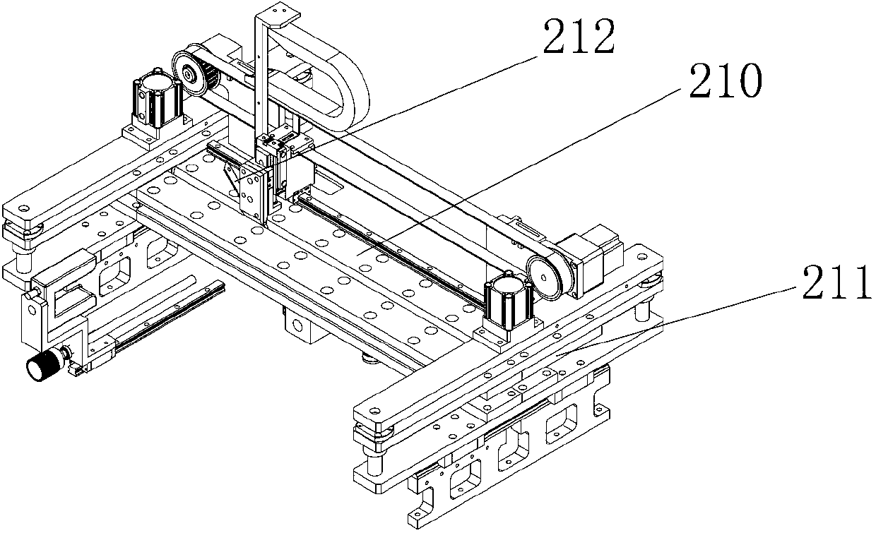 Automatic rotating-disc type packaging and forming apparatus for lithium battery