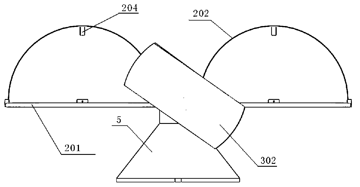 Suspension-type helicopter