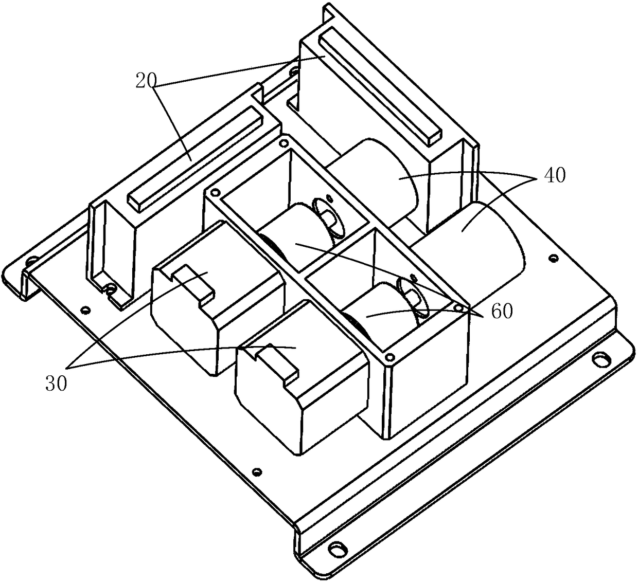 Transfer control system of forklift and operation control system of forklift