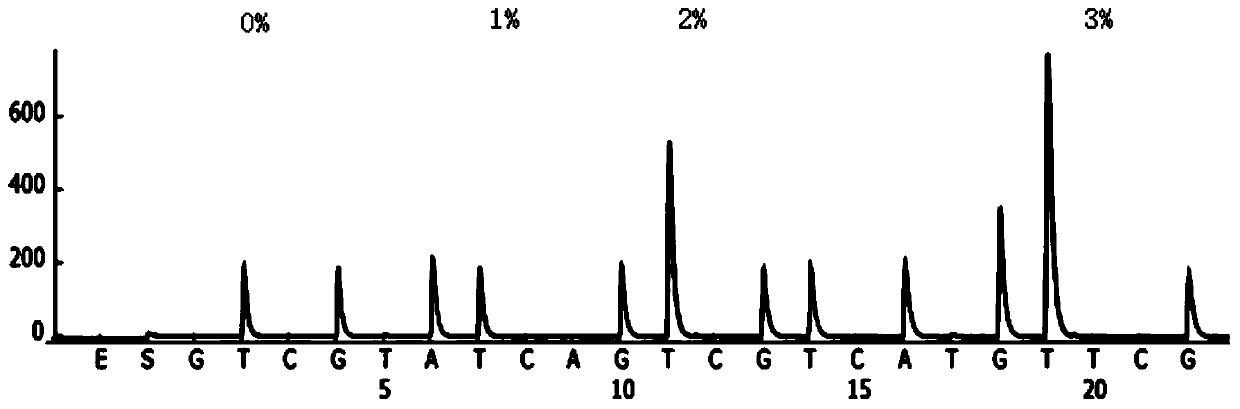 MGMT gene promoter methylation detecting method, sequencing data processing method and processing device