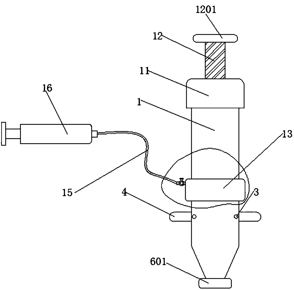 Orthopedic minimally invasive surgery adjusting and expanding device