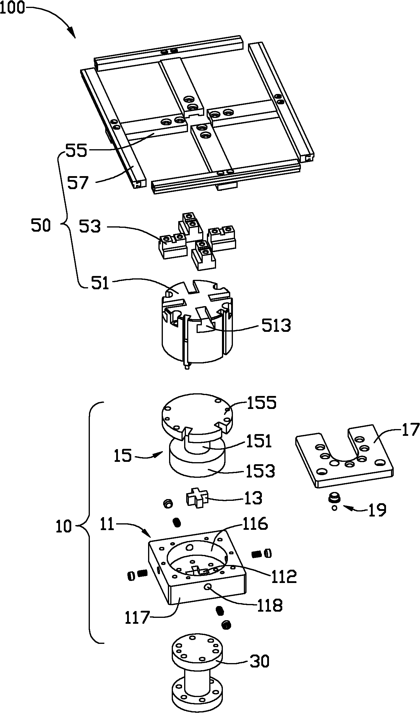 Flexible gripping device