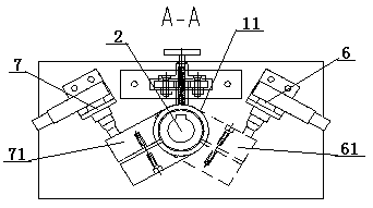 Accurate control method for buffer oil cylinder