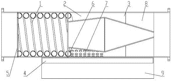 On-line sand removal apparatus for oil-gas pipelines