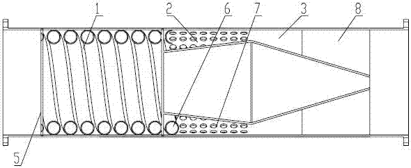 On-line sand removal apparatus for oil-gas pipelines