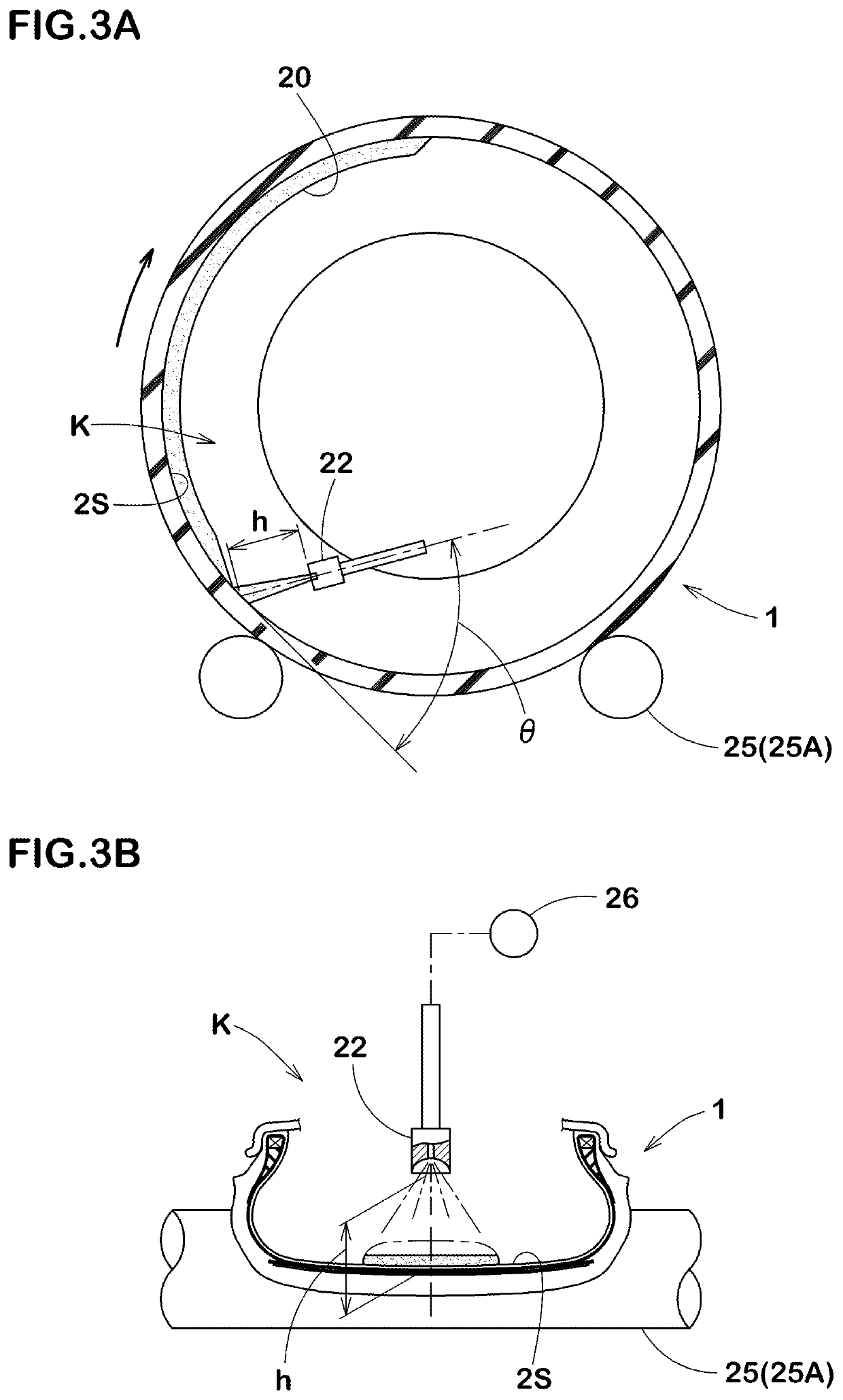 Pneumatic tire with noise damper, and method for manufacturing the same