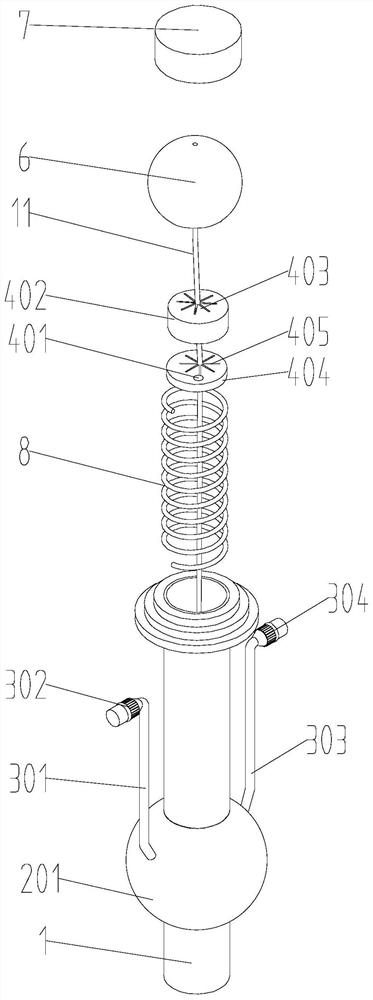 Double-bag sealing type trachea cannula assembly