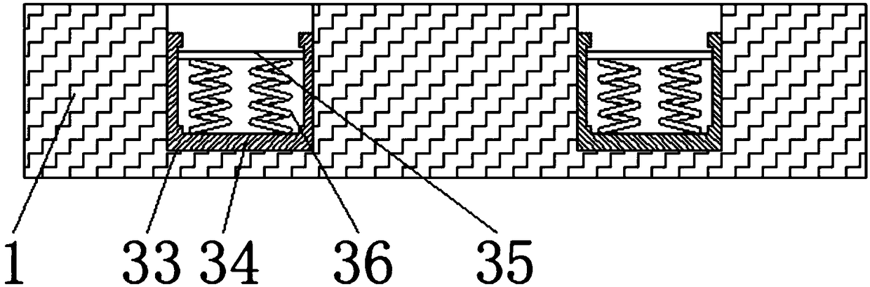 Pressure type arterial hemostatic device