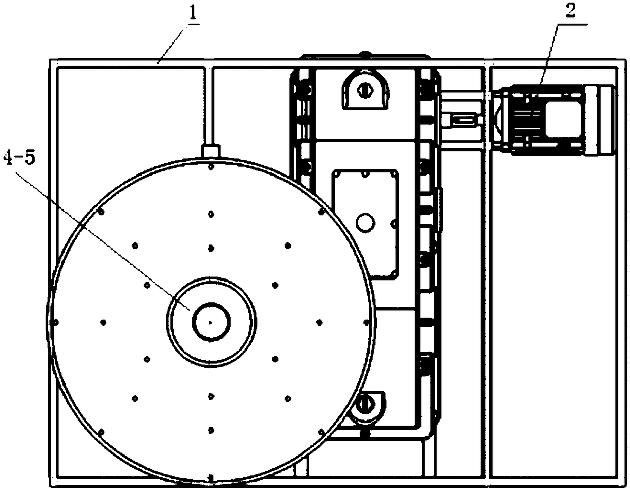 Grinding disc type hard solid seed mechanical shell breaking machine