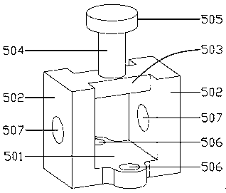 A chicken killing device suitable for a family