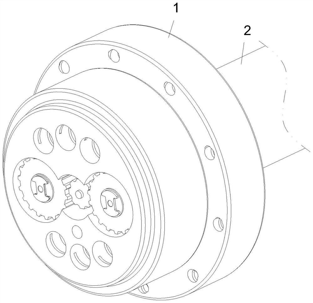 Novel speed reducer device