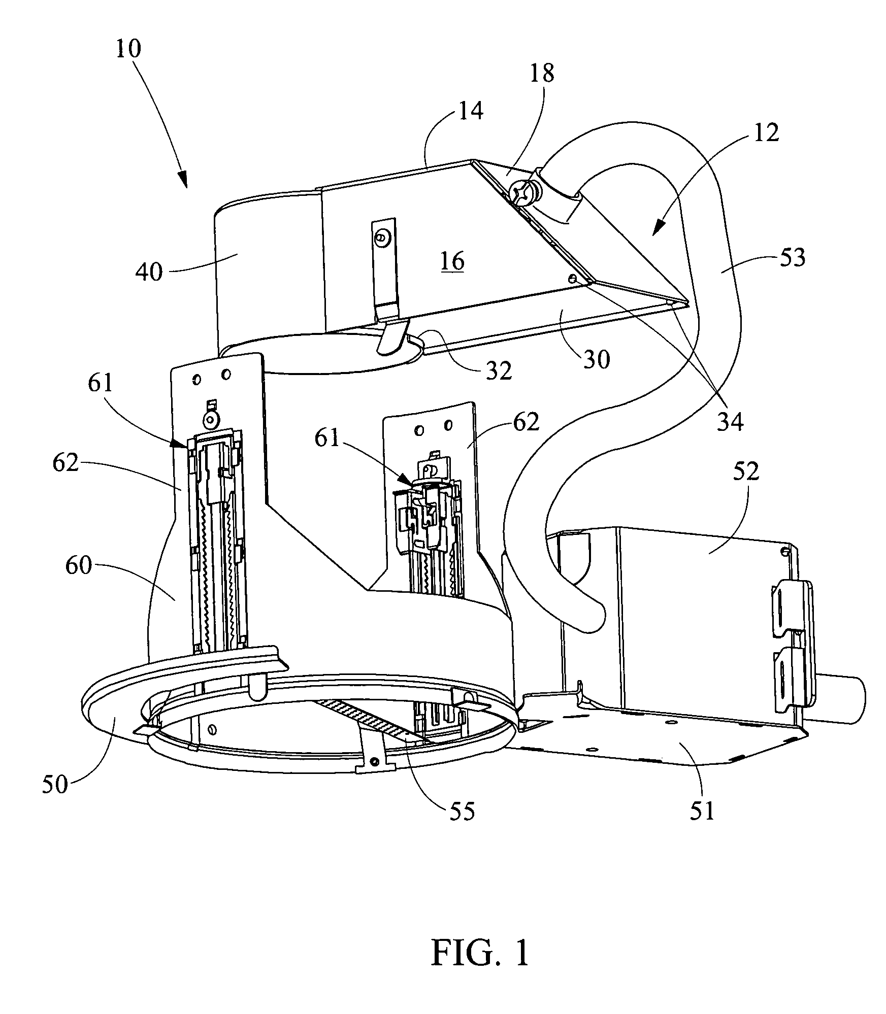 Enclosure for socket cup for snap-in electrical quick connectors