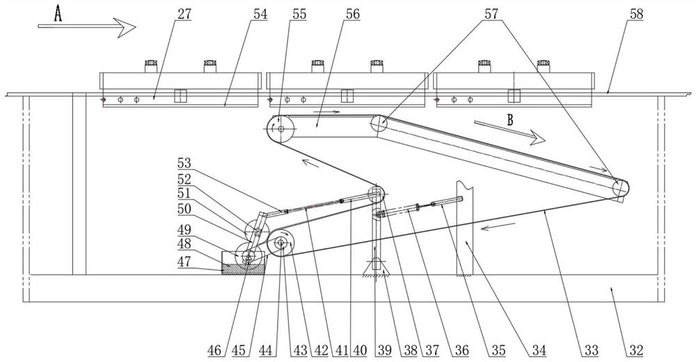 Book cooling and forming mechanism for full-automatic glue binder