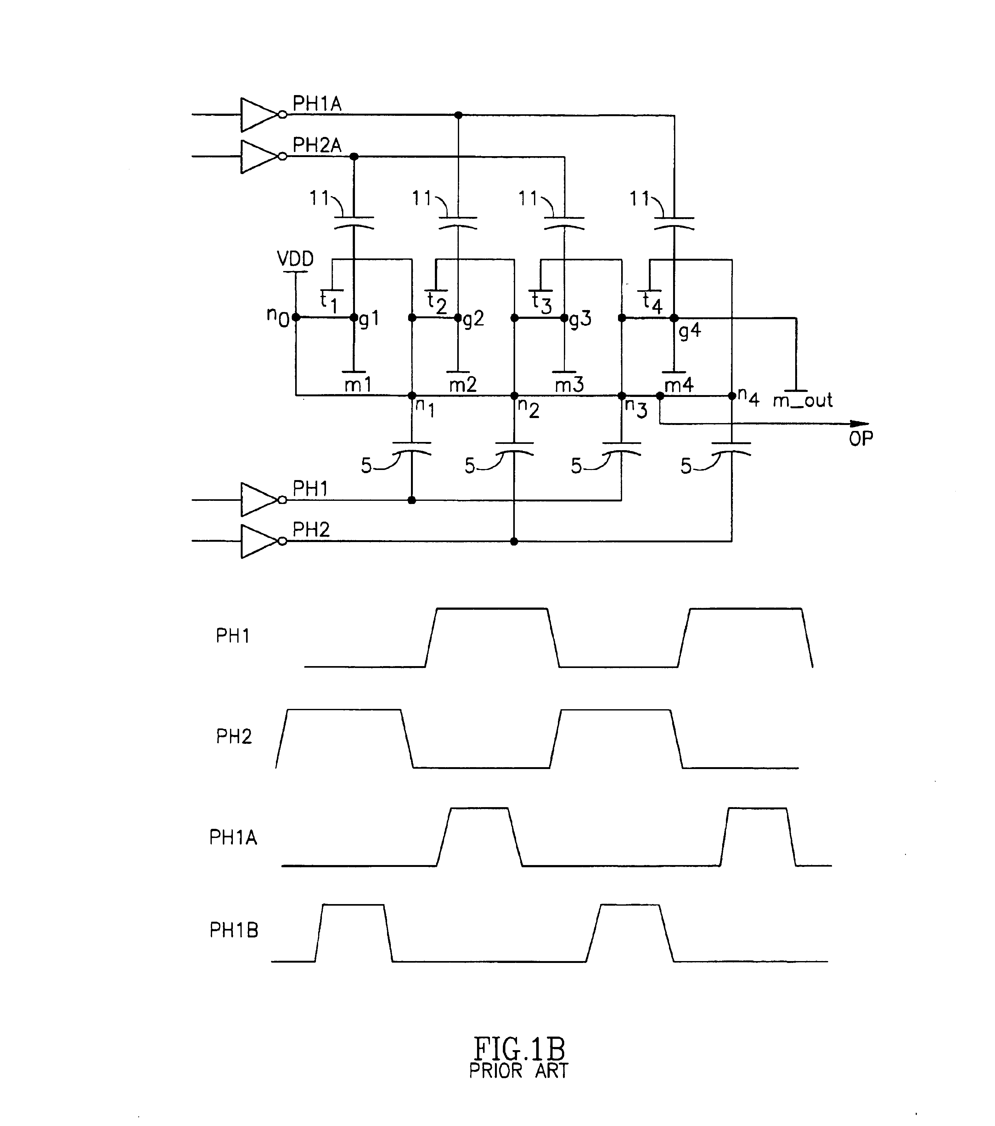 Charge pump stage with body effect minimization