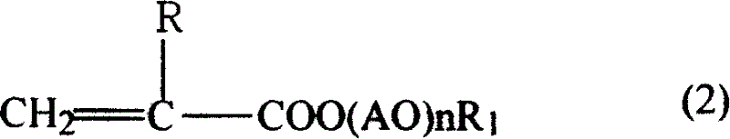 Amphoteric carboxylic acid comb grafted copolymer as concrete super-plasticizing agent