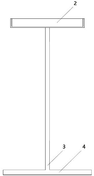 Artificial floating island suitable for bottom surface of hard riverway and preparation method thereof