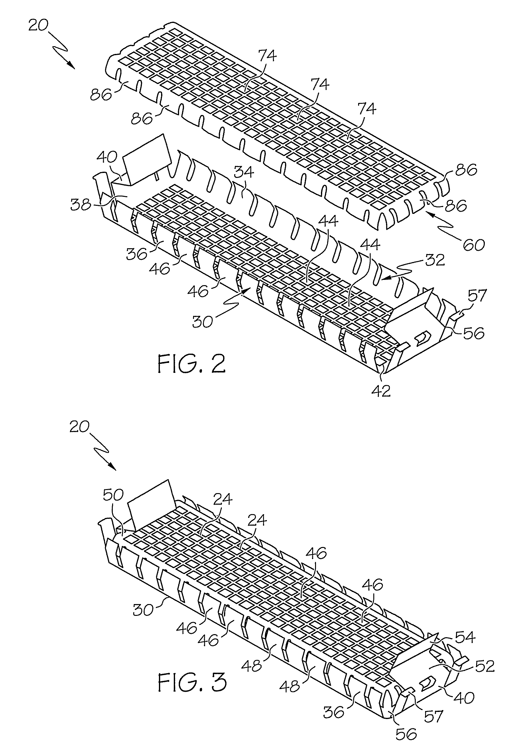 EMC gasket filler and method