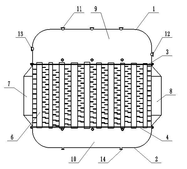 Ammonia distillation method for waste heat of coke-oven flue gas and equipment