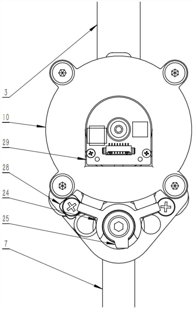 Foot drop rehabilitation exoskeleton robot and adaptive gait auxiliary control method