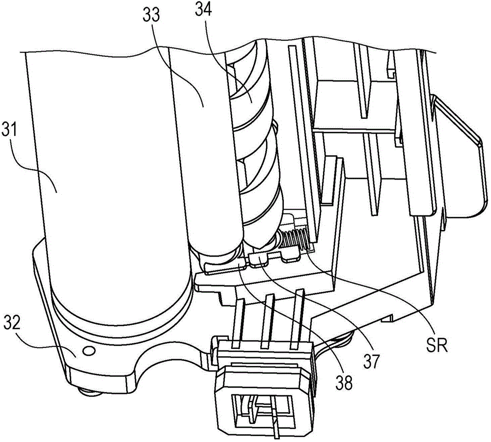 Rotor bearing member, photoconductor unit including the same, and image forming apparatus