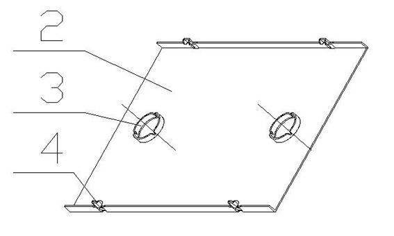 Radiating module with heat conducting pipe and buckling type radiating fin in close fit with each other