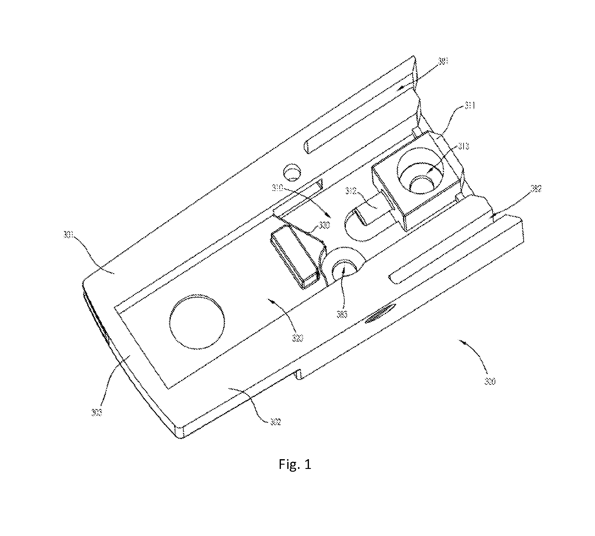 Shower door assembly for fast assembling and adjustment