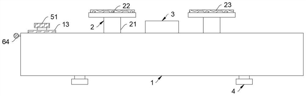 Highway continuous longitudinal slope section data measuring device