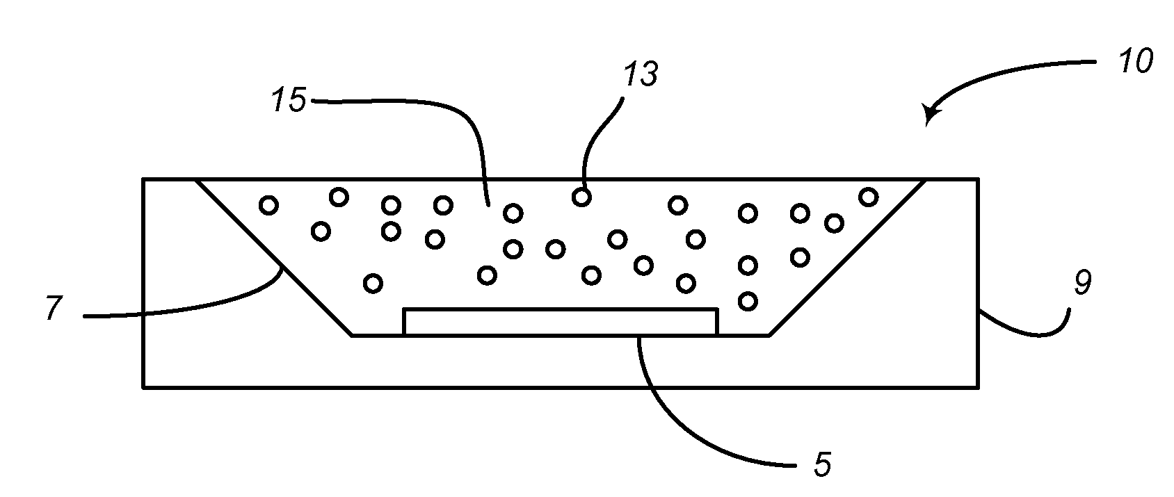 Polycyclic polysiloxane composition and LED containing same