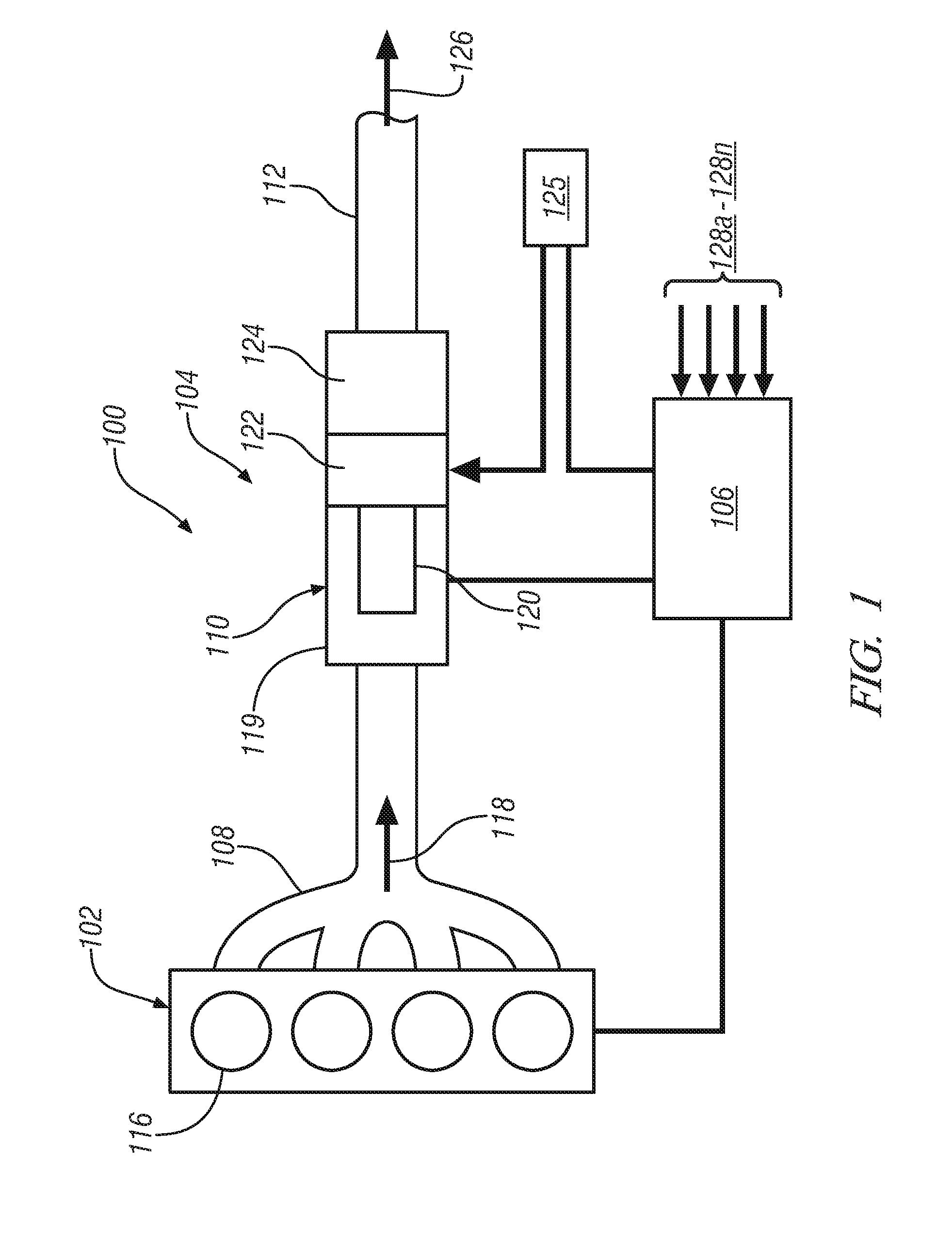 Exhaust mixer element and method for mixing