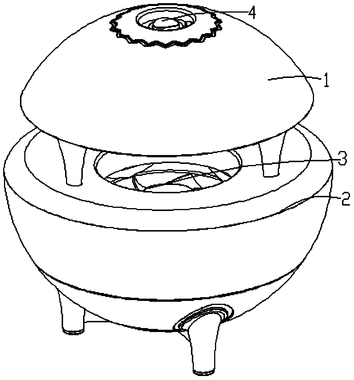 Air-flow type mosquito killer