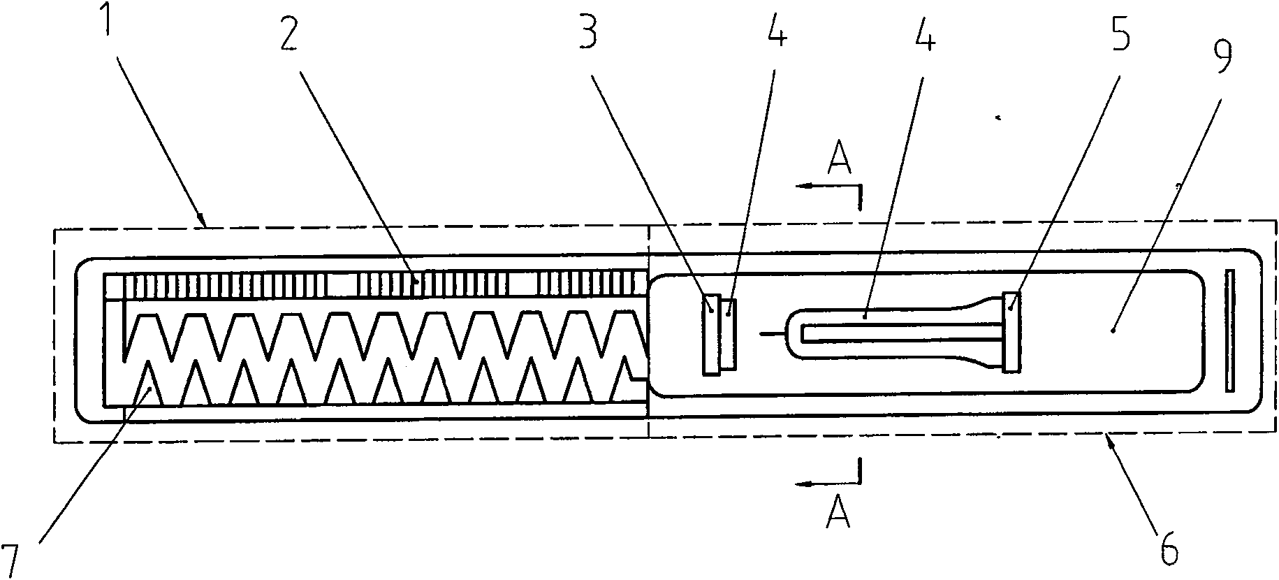 Underground drip irrigation water-irrigating device capable of preventing root intrusion