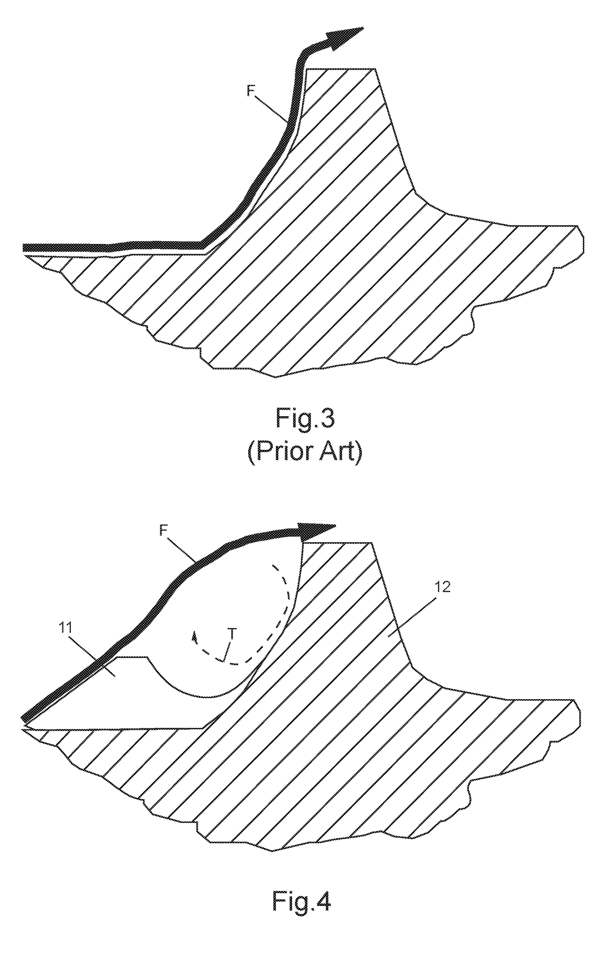 Refiner plate segment with pre-dam