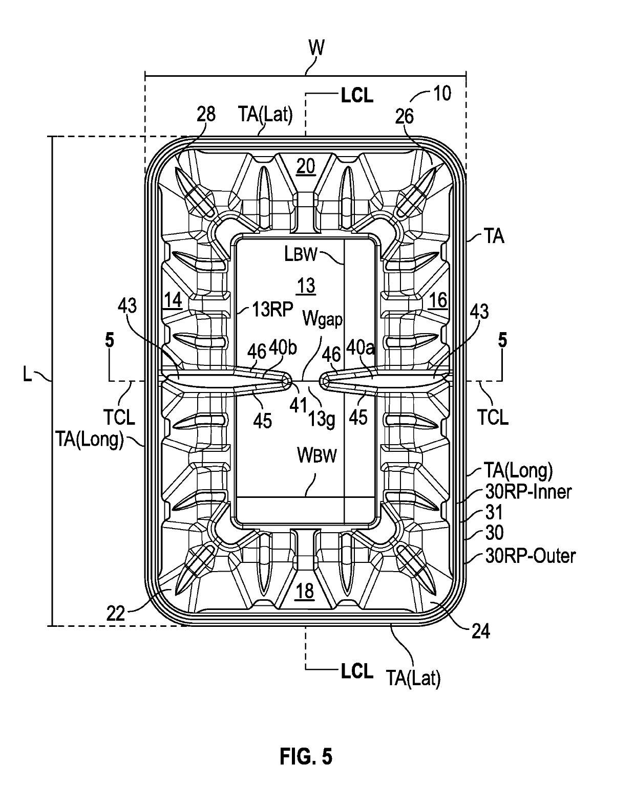 Packaging tray