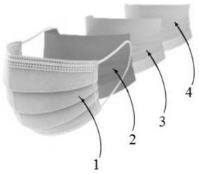 Antibacterial and antiviral mask and preparation method thereof