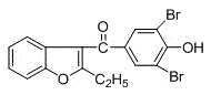 A kind of benzbromarone crystal form a and preparation method thereof