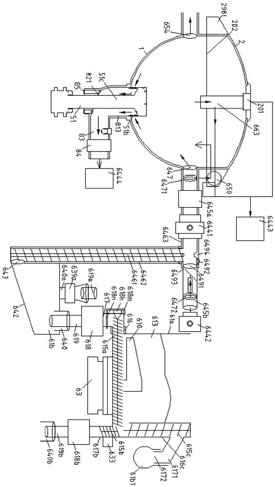 Feeding device for cooking equipment