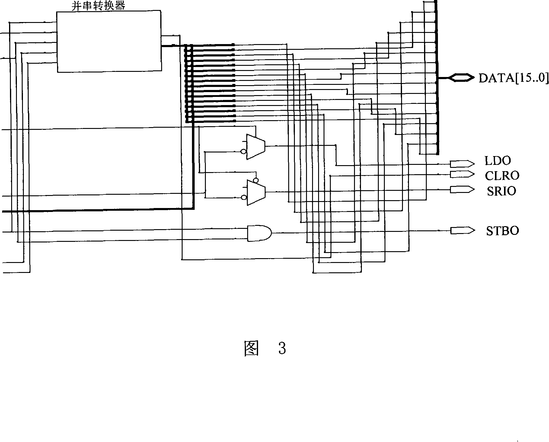 Controllable gain general frequency converter for multiplication digital/analog converter