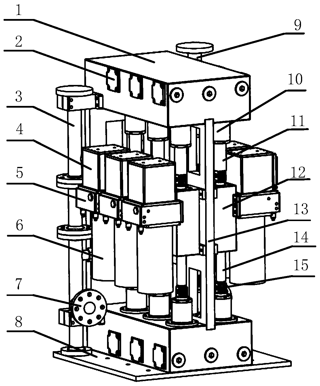 EHA driving plunger pump and control method thereof