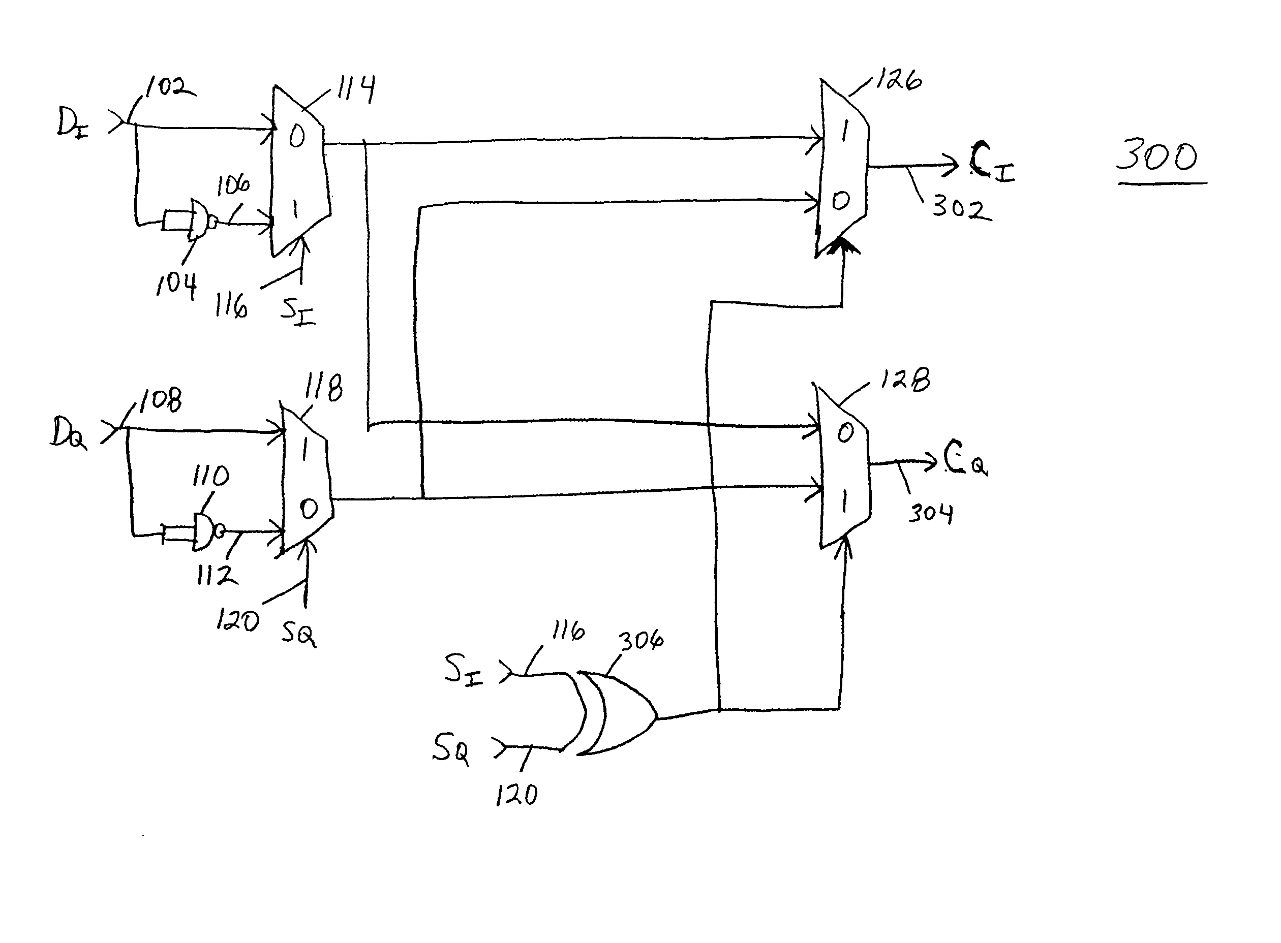 Complex multiplication method and apparatus with phase rotation