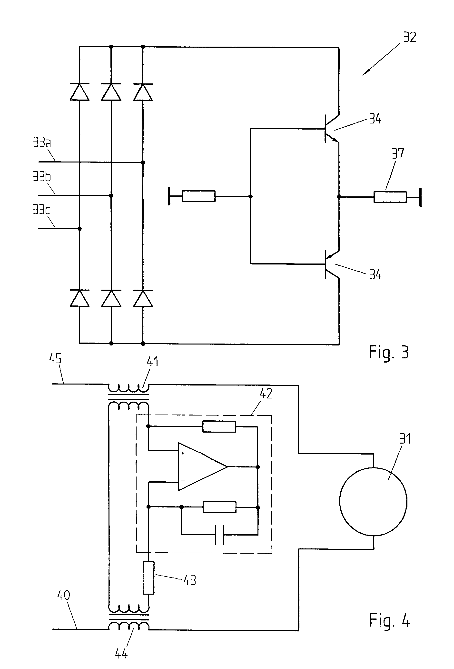 Active EMC filter for machine tools