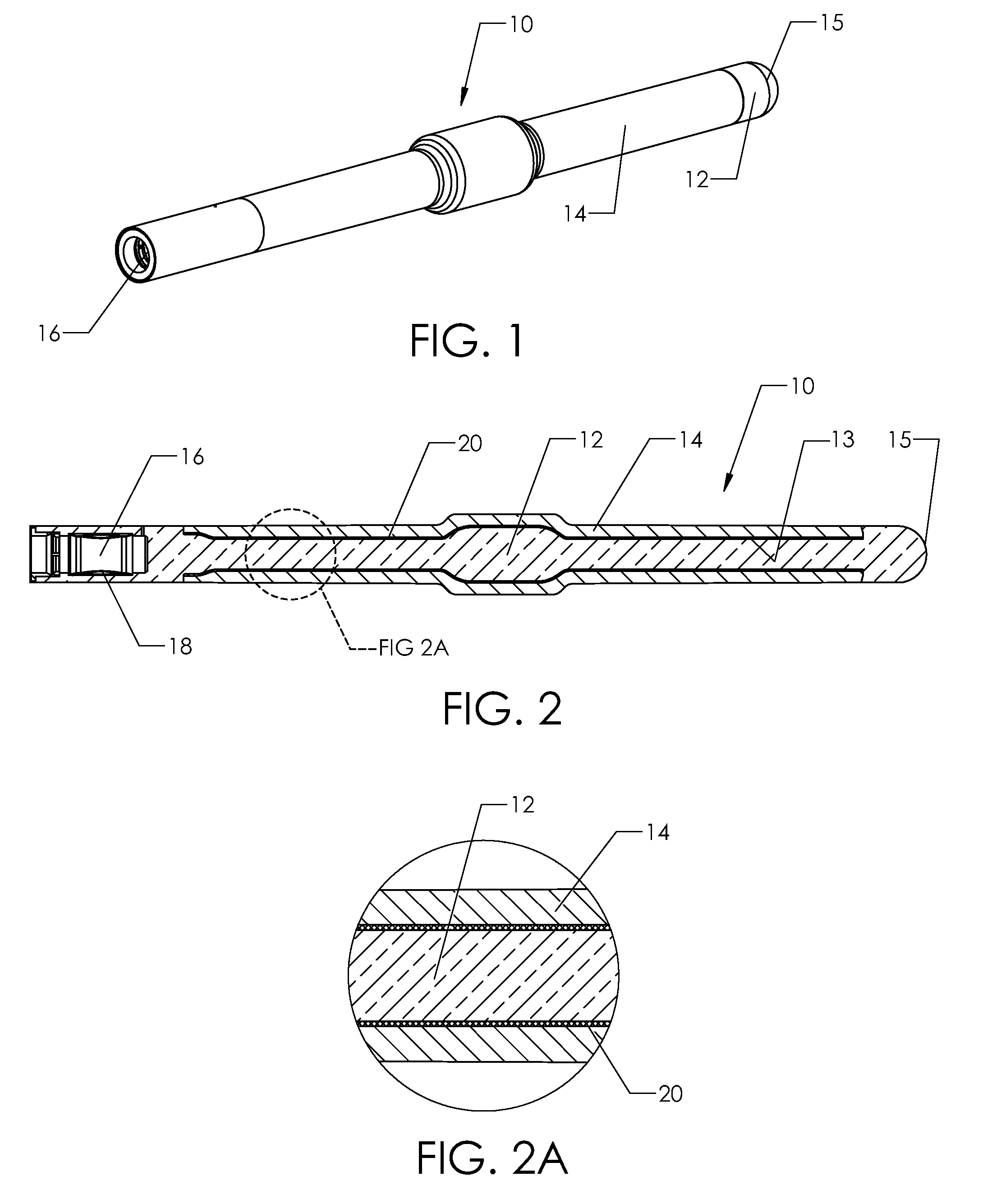 Multiple layer conductor pin for electrical connector and method of manufacture