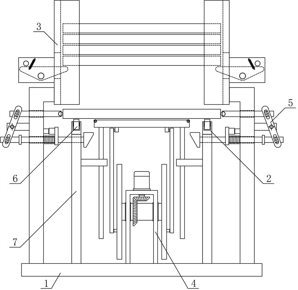 Decorative panel stacking equipment