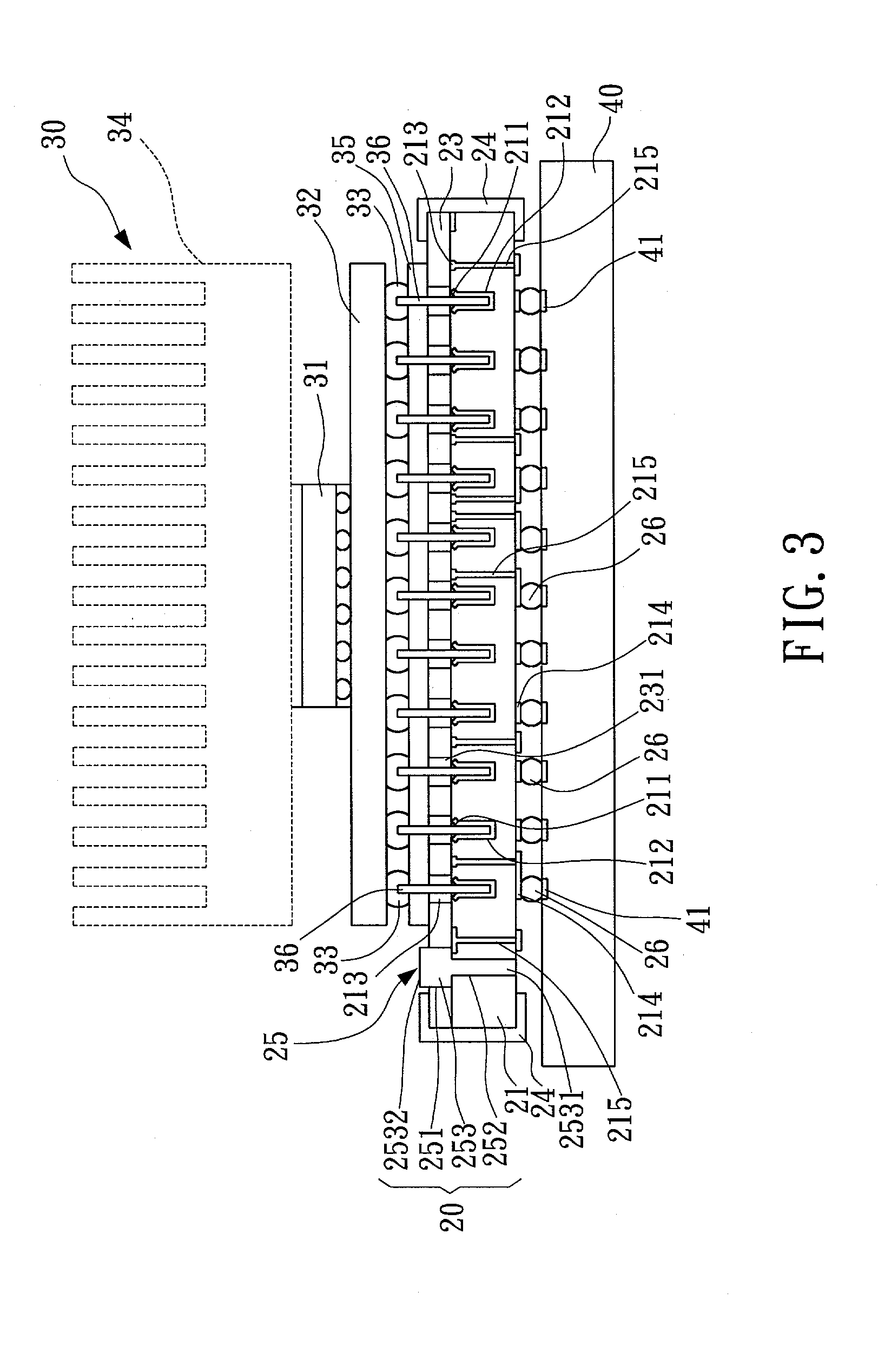 Pin grid array integrated circuit connecting device