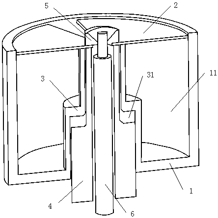 High-tension porcelain seal component welding tool and application method thereof