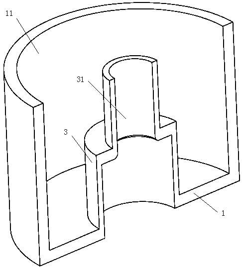 High-tension porcelain seal component welding tool and application method thereof