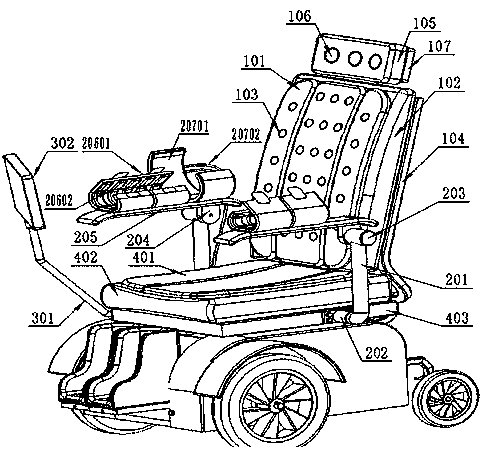 Multifunctional rehabilitation wheelchair