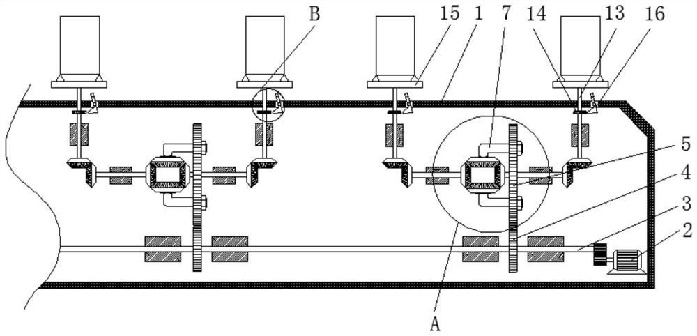 Exhibition stand mechanism capable of replacing exhibits without shutdown