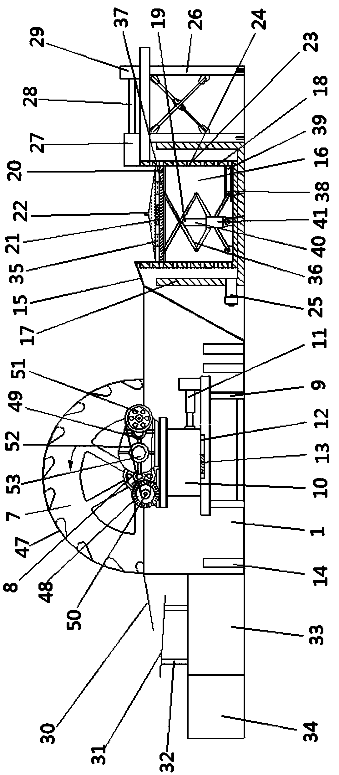 Sand washing machine with automatic feeding function