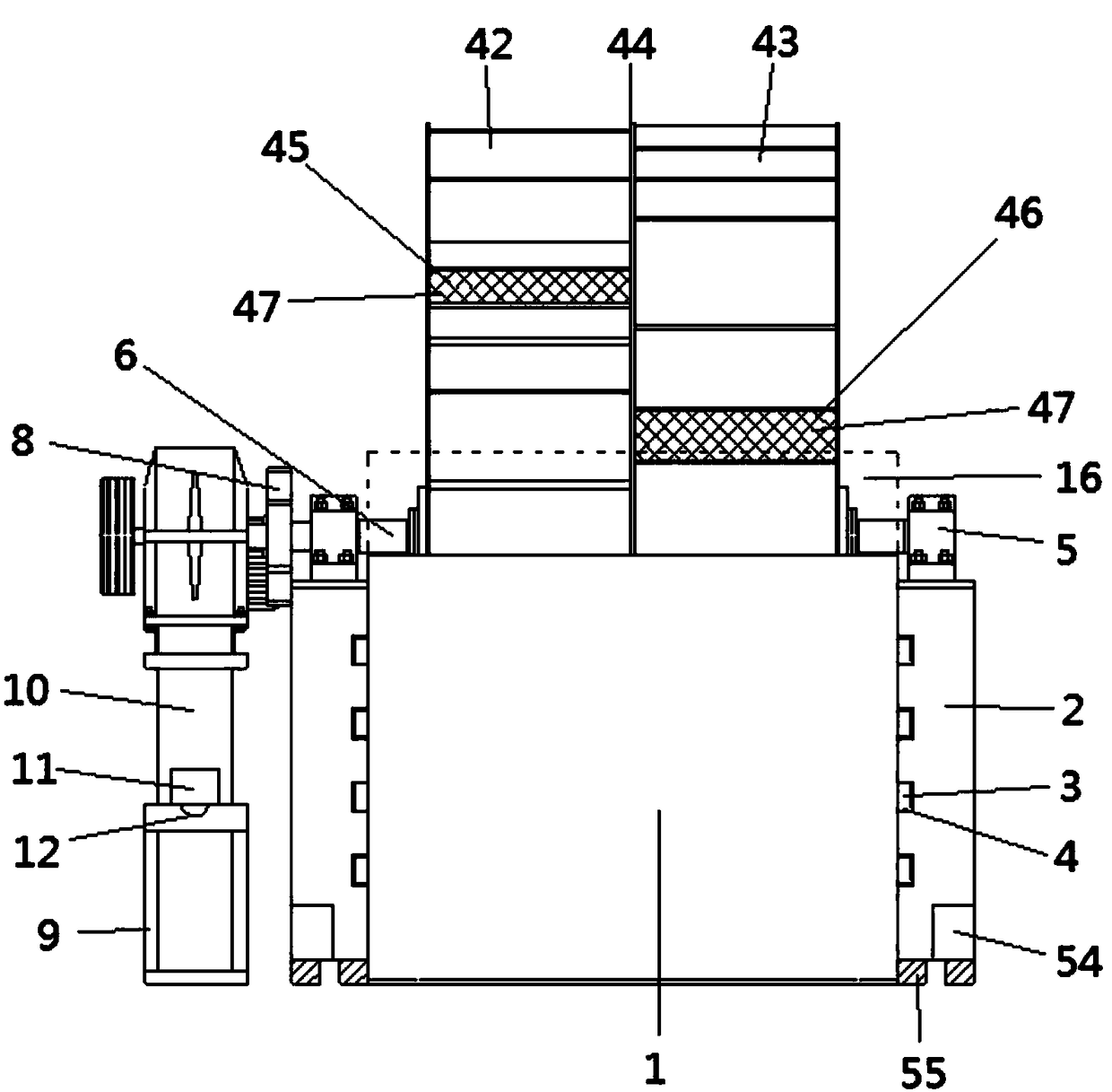 Sand washing machine with automatic feeding function